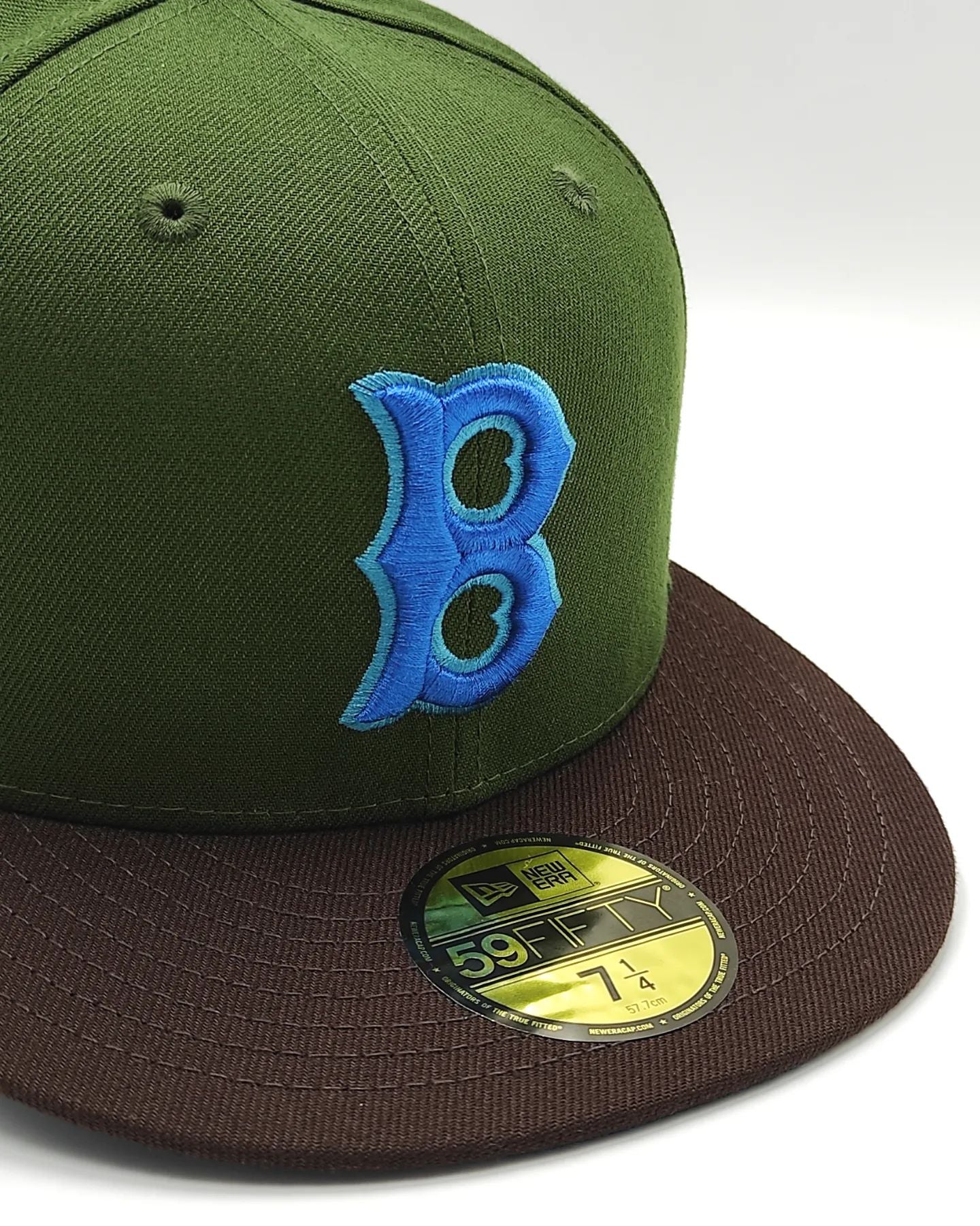 Exclusiva New Era 59fifty parks Boston red sox 1946 all Star Game patch hat Olive Brown