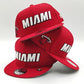 New Era Miami Heat 9Fifty snapback Rojo oscuro coleccion jersey