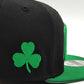 New Era Boston Celtics 9Fifty snapback Negro con Verde colección jersey