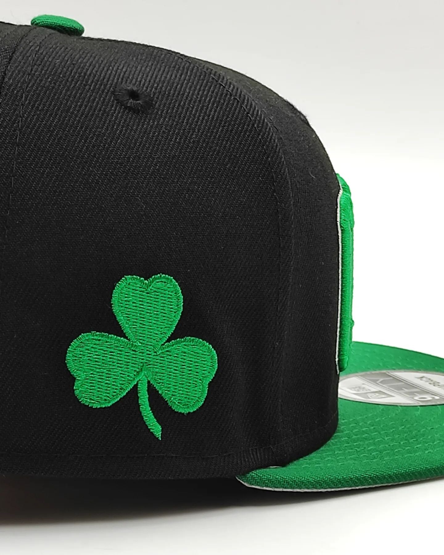 New Era Boston Celtics 9Fifty snapback Negro con Verde colección jersey