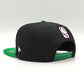 New Era Boston Celtics 9Fifty snapback Negro con Verde colección jersey