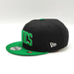 New Era Boston Celtics 9Fifty snapback Negro con Verde colección jersey