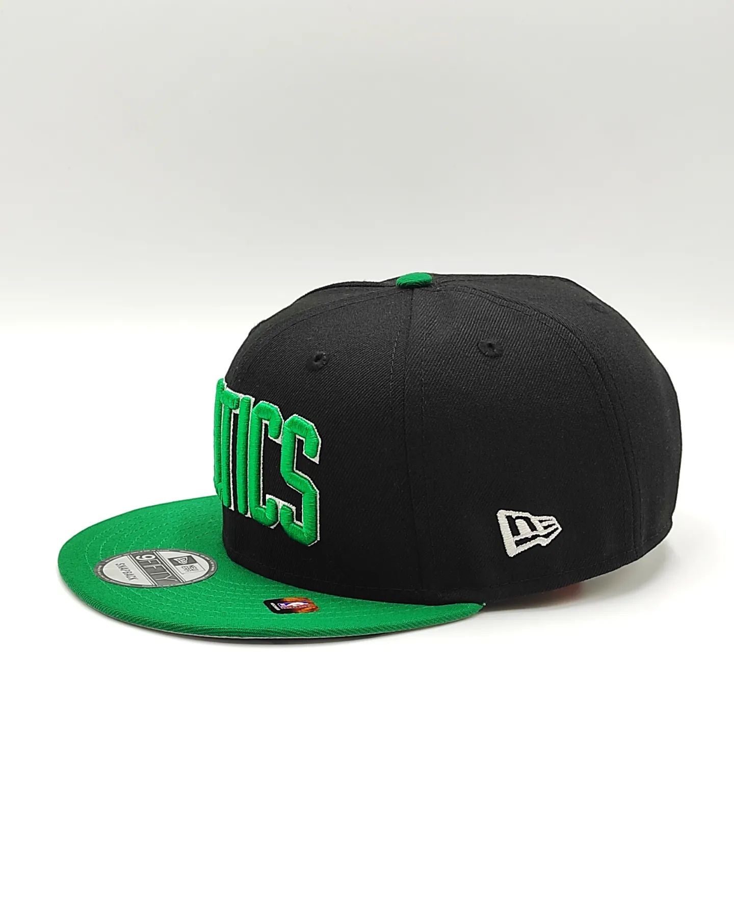 New Era Boston Celtics 9Fifty snapback Negro con Verde colección jersey