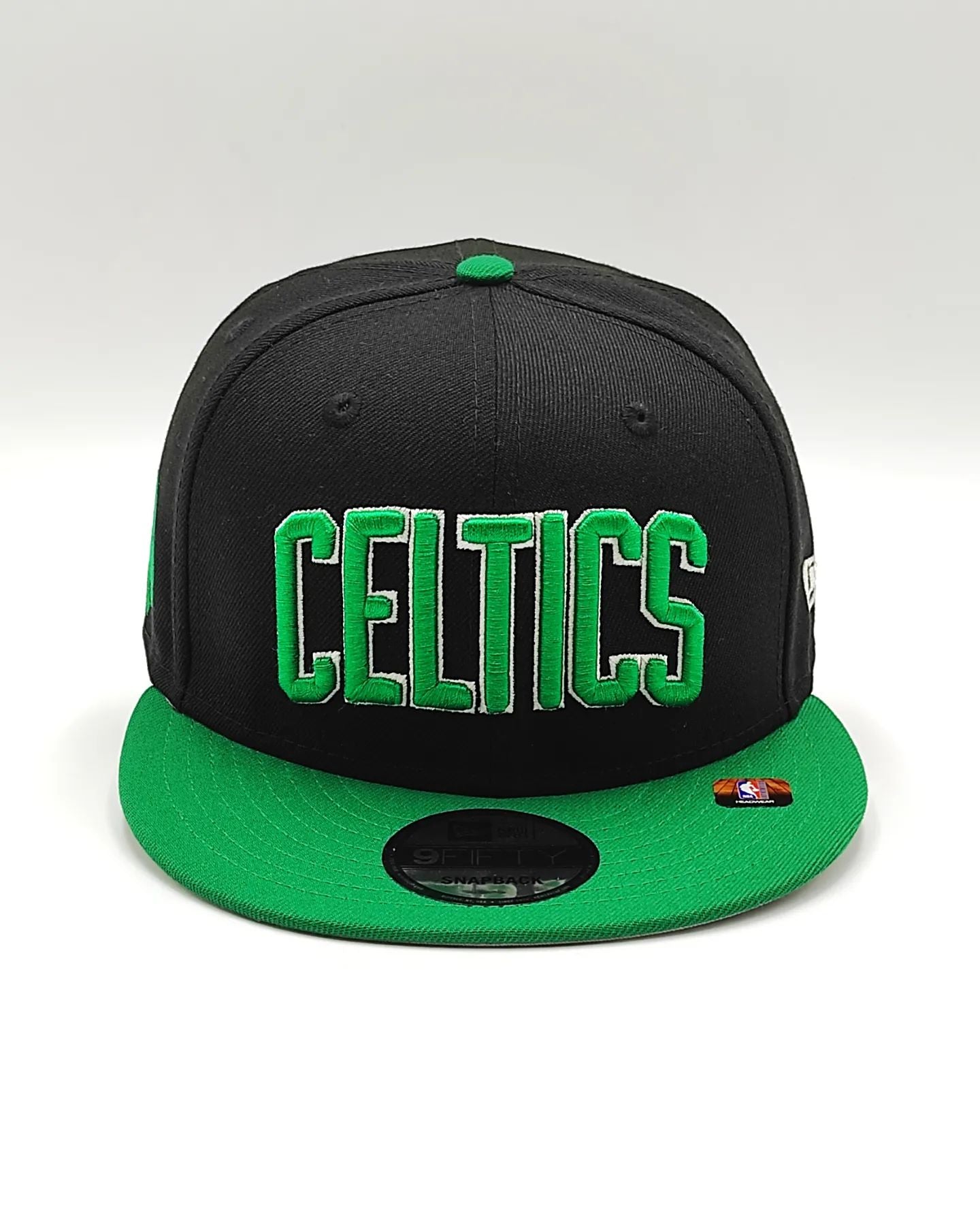 New Era Boston Celtics 9Fifty snapback Negro con Verde colección jersey