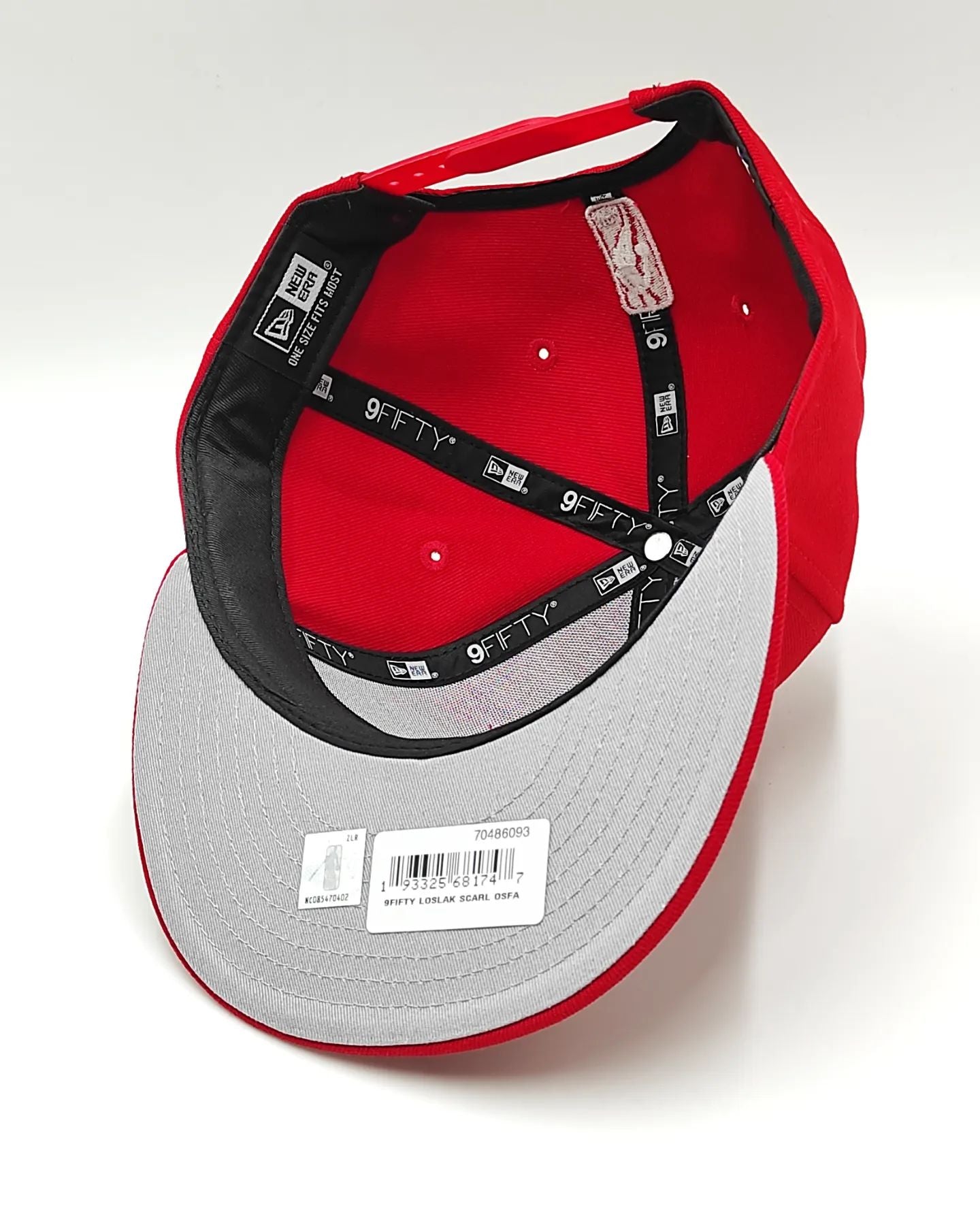 New Era Los Angeles Lakers 9fifty Snapback Red – dabullstore