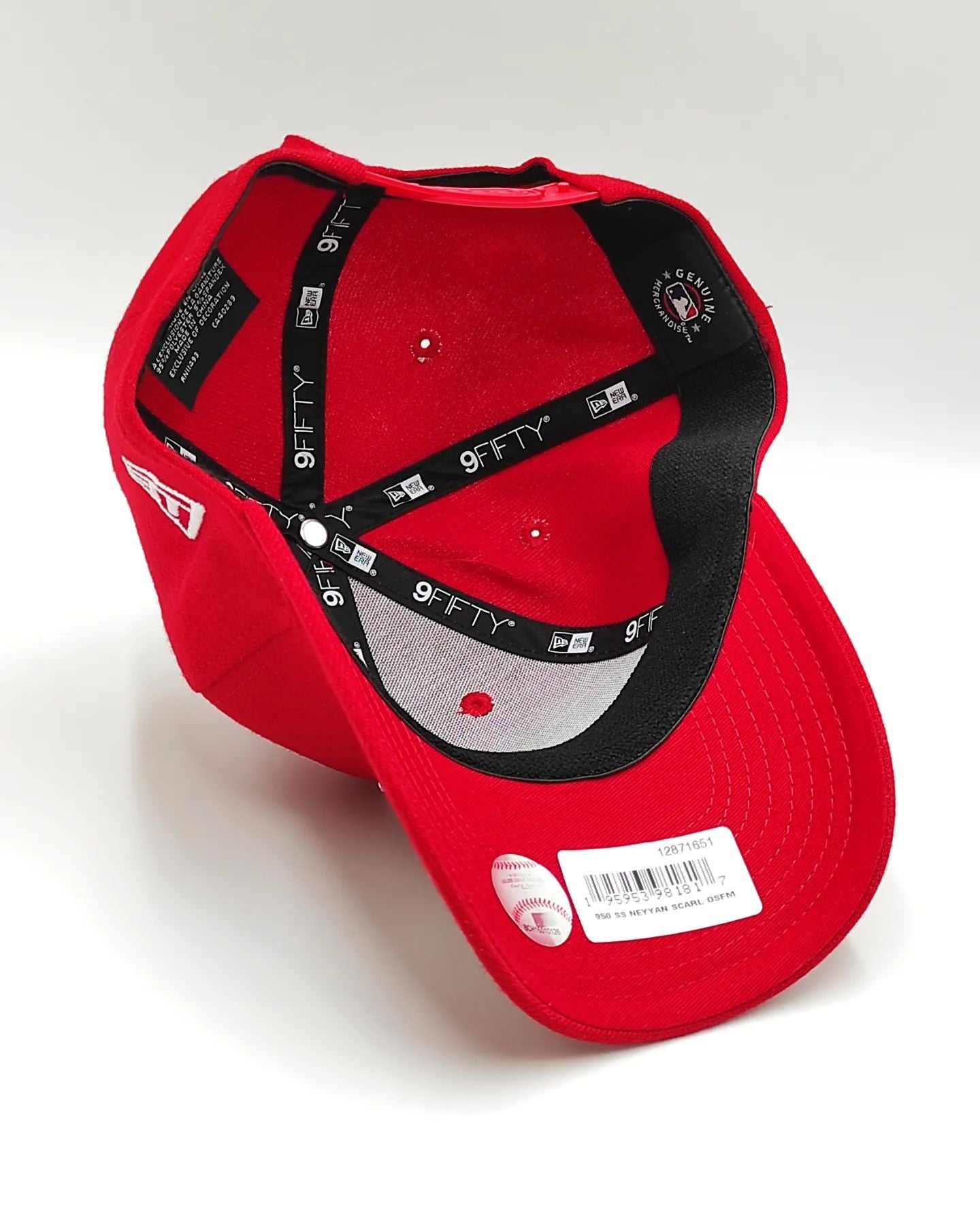 New Era New York Yankees 9ffity strech snapback Roja
