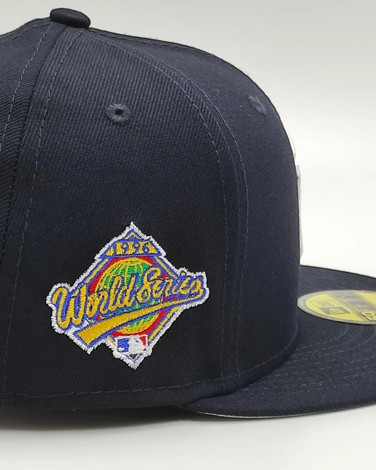 New York Yankees 1996 WORLD SERIES Exclusive TEAM HEARTS New Era Fitted 59Fifty MLB Hat -Navy