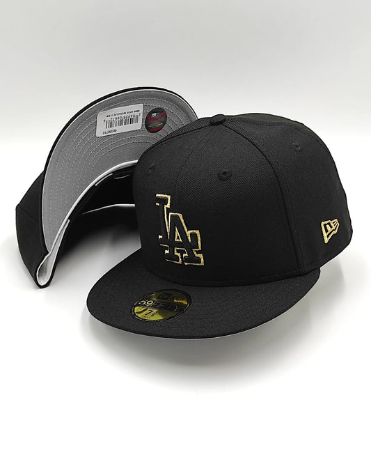 New Era Los Angeles Dodgers 59Fifty metalicc accent