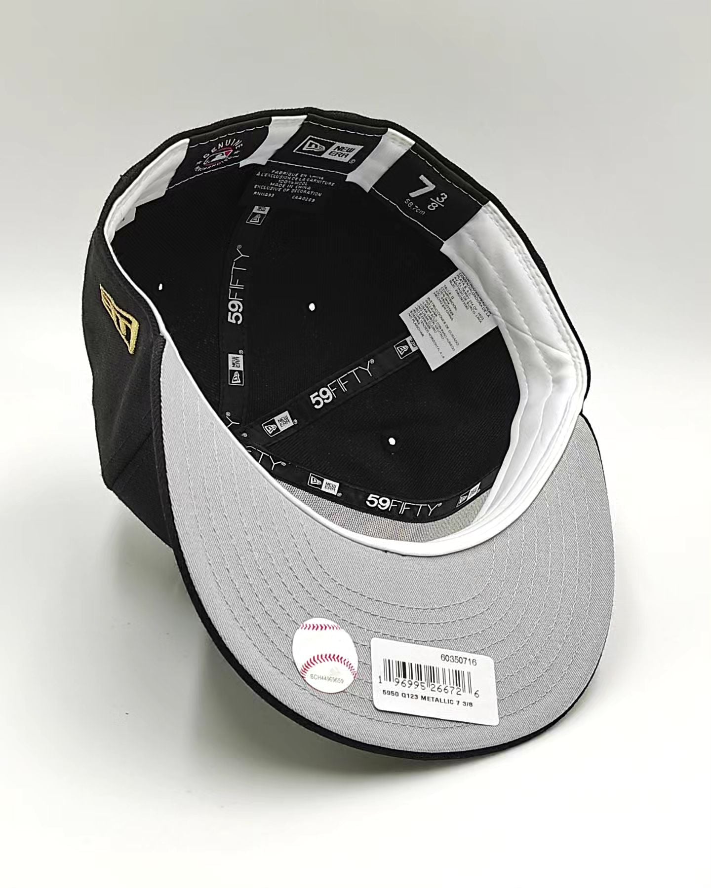 New Era Los Angeles Dodgers 59Fifty metalicc accent