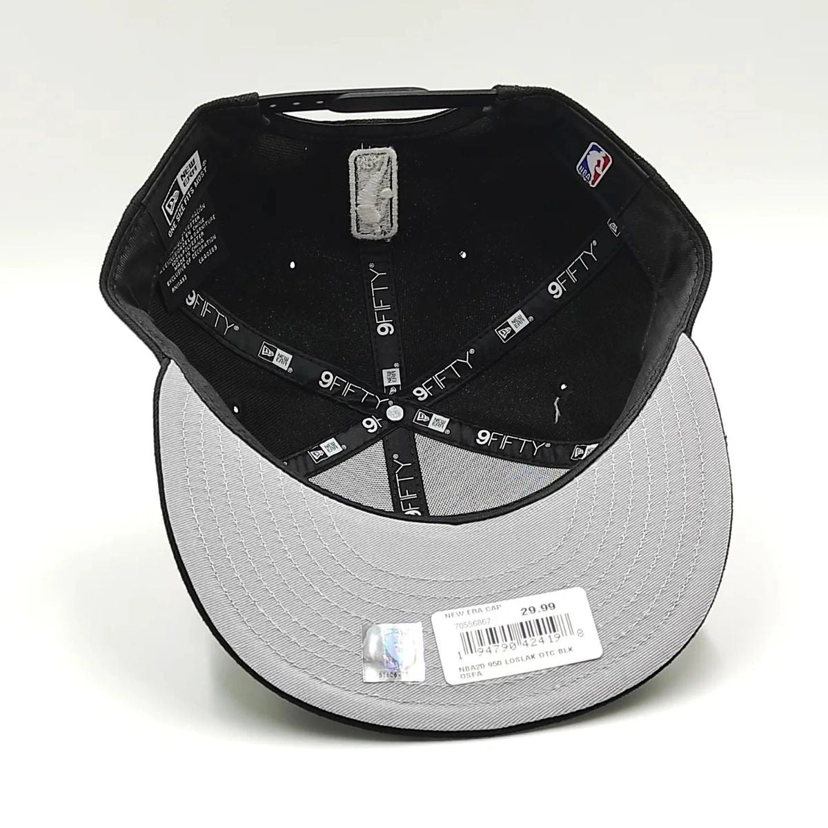 GORRA NEW ERA LOS ANGELES LAKERS 9FIFTY SNAPBACK NEGRO